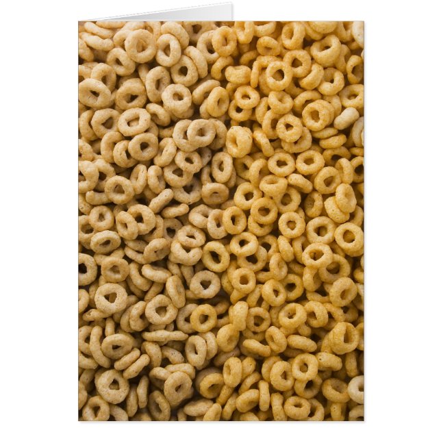 Breakfast Cereal Hälsningskort (Framsidan)