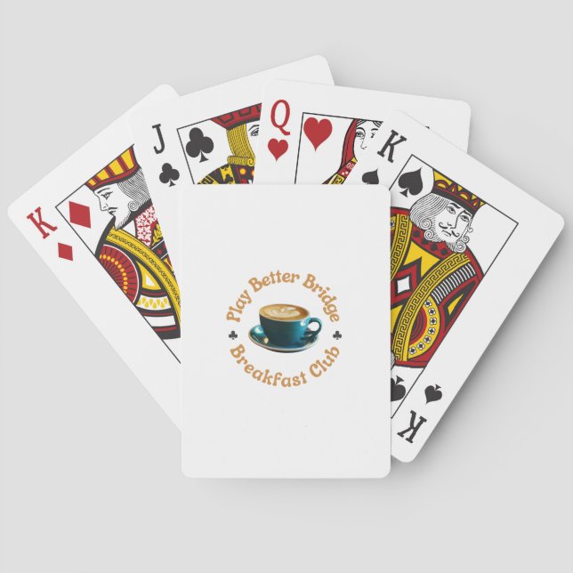 Breakfast Club Playing Cards Casinokort (Baksidan)
