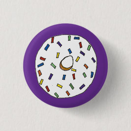 Breakfast Donut Vanilla Frosted Sprinkles Doughnut Knapp