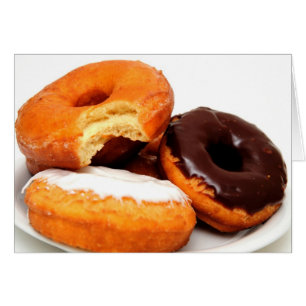 Breakfast Doughnut Hälsningskort