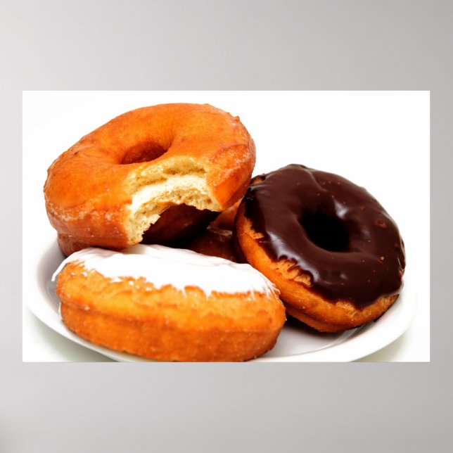 Breakfast Doughnut Poster (Framsidan)