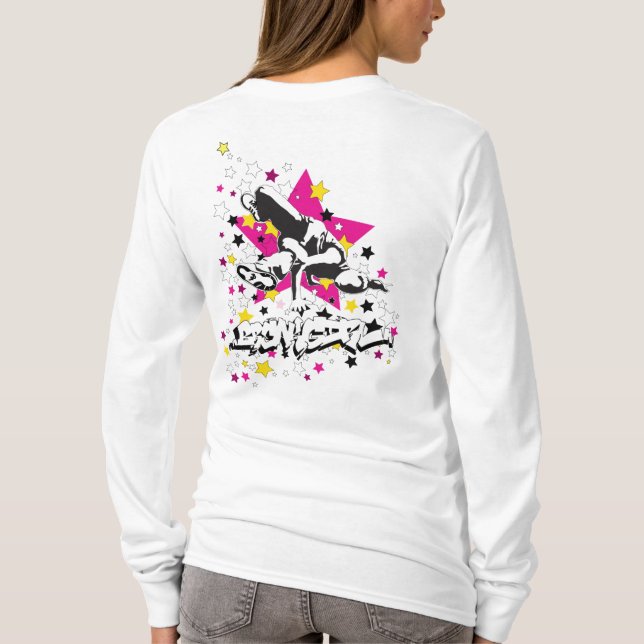 Breakgirl Hoodie Tröja (Baksida)