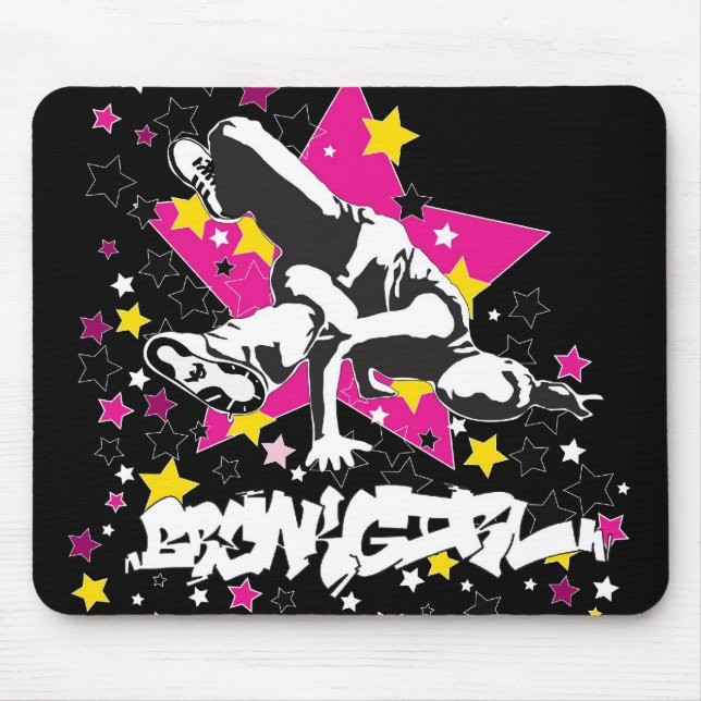 Breakgirl Mousepad Musmatta (Framsidan)