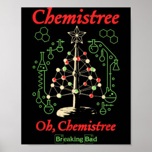 Breaking Bad Oh Kemisträdet Rolig Jul Vetenskap Poster