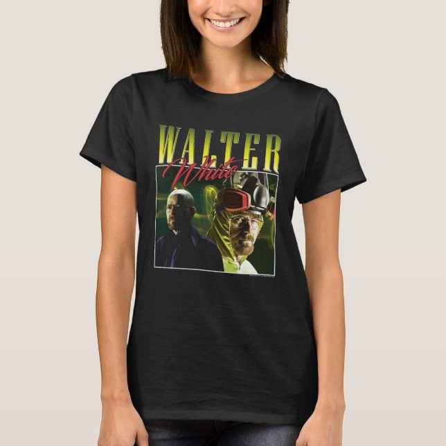 Breaking Bad Walter White 90 s Edit T Shirt (Framsida)