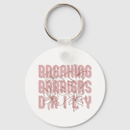 Breaking Barriers Daily Women Empowerment Girl Pow Nyckelring