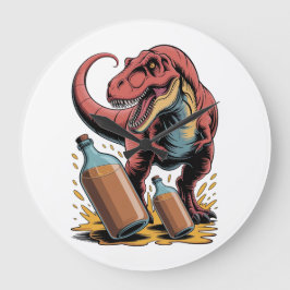 Breaking Big Bottles Stor Klocka