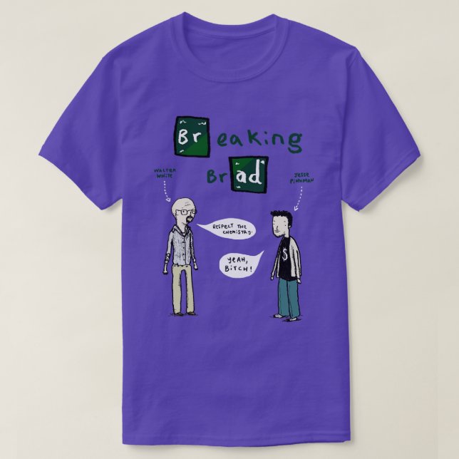 Breaking Brad T Shirt (Design framsida)