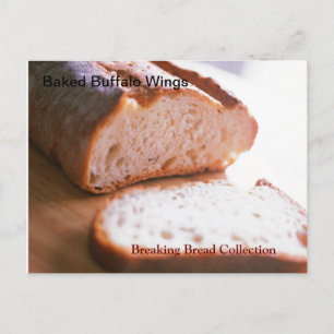 Breaking Bread Buffalo Vingar Recipe Vykort