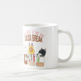 Breaking Cat News Cocoa Break Mugg