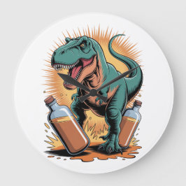 Breaking More Bottles Stor Klocka