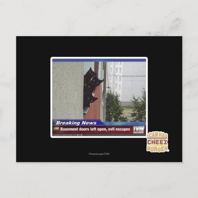 Breaking News 2 Vykort (Framsida)