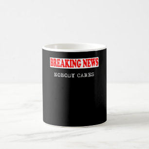 Breaking News , inga bilar Kaffemugg