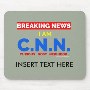 Breaking News: Jag är Nyfiken Nosy-granne (C.N.N.) Musmatta