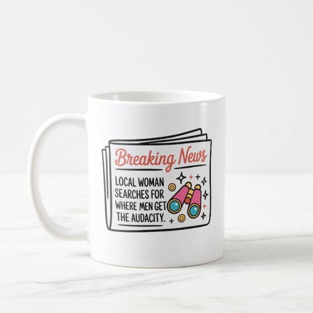 Breaking News  Kaffemugg (Vänster)