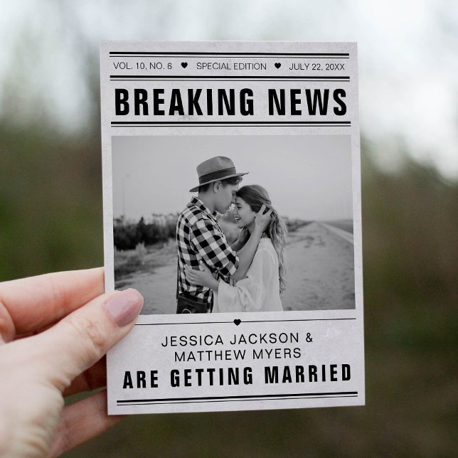 Breaking News Newspaper Template Photo Grunge (Skapare uppladdad)