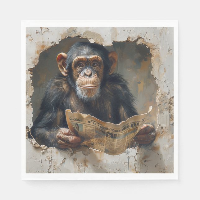 Breaking News Pappersservett (Framsidan)