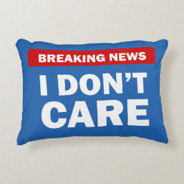 Breaking News Prydnadskudde