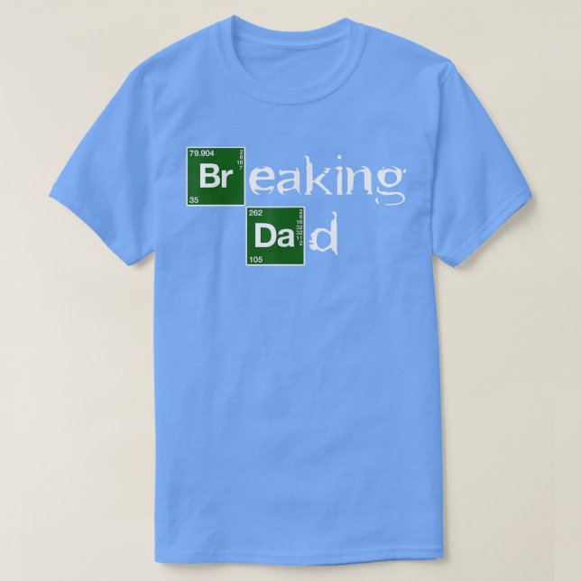 Breaking Pappa Pappa Funny Fars dag Pappa Gift Chr T Shirt (Design framsida)