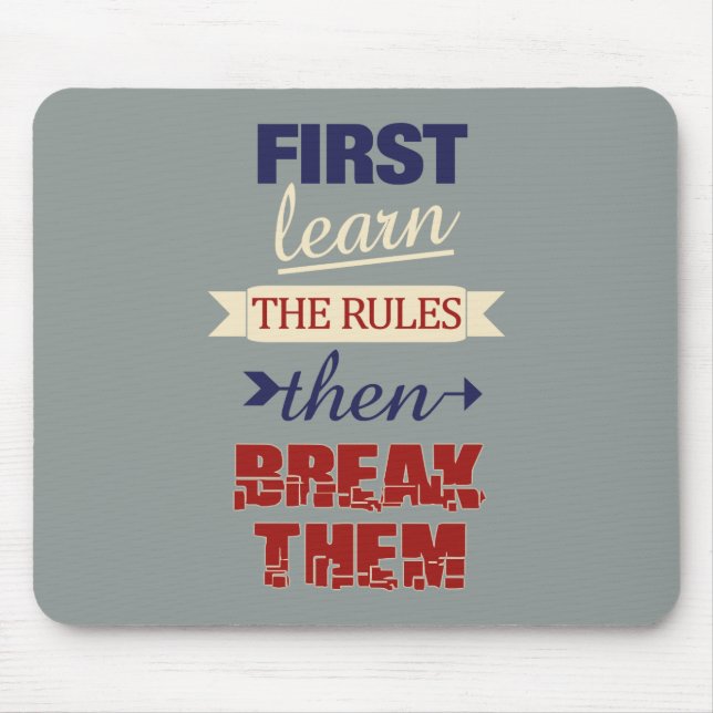 Breaking Regler moussepad Musmatta (Framsidan)