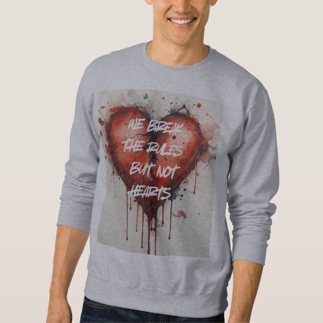 breaking rules sweatshirt (Framsida)
