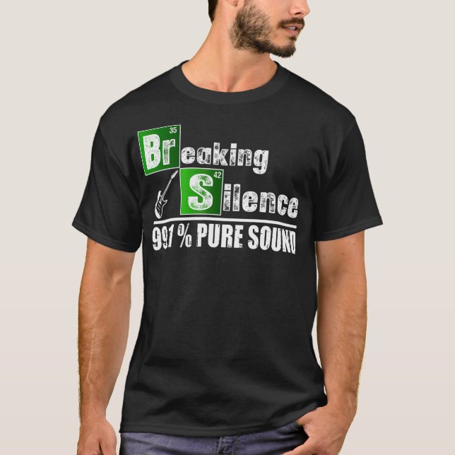 Breaking Silence Elektrisk T Shirt (Framsida)