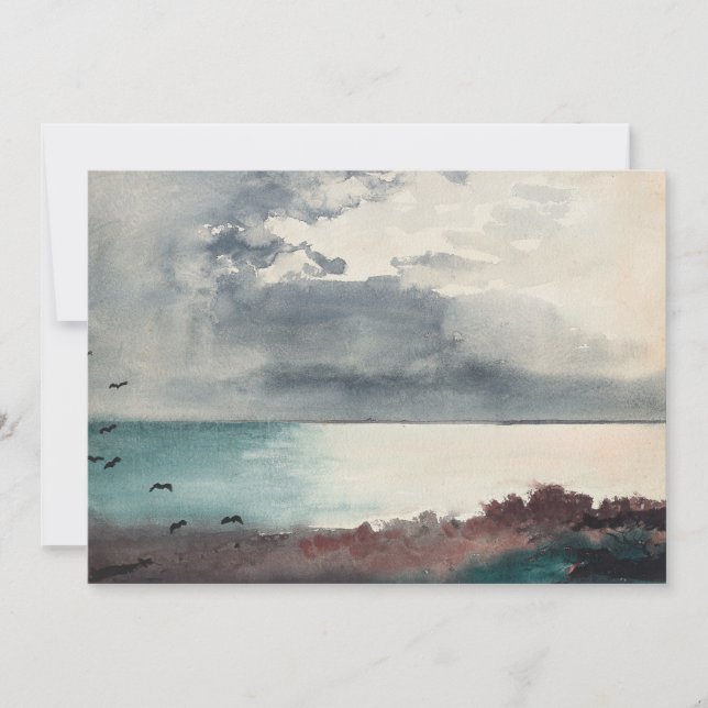 Breaking Storm, Kusten i Maine | Winslow Homer (Framsida)