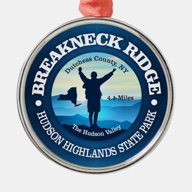 Breaknackskena Ridge (V) Julgransprydnad Metall (Framsidan)