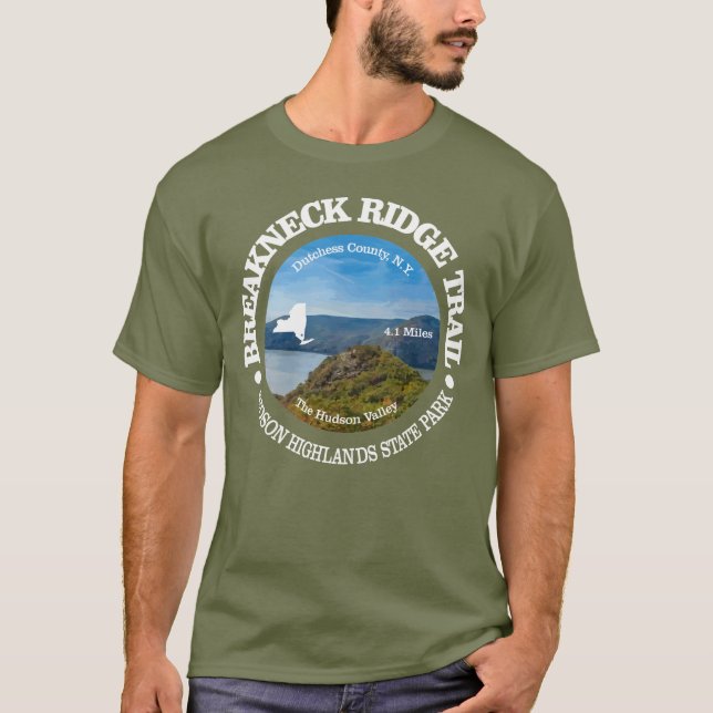 Breaknackspill Ridge Trail T Shirt (Framsida)