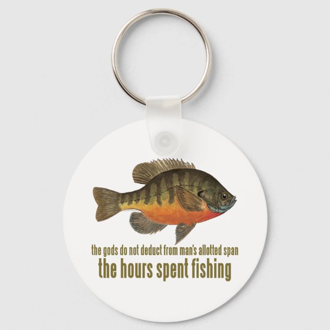 Bream Fishing Nyckelring (Framsida)