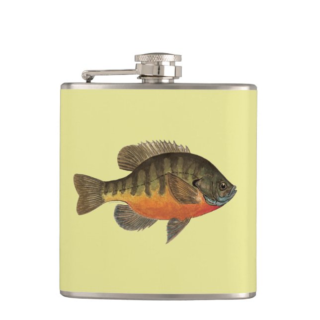 Bream, fiske efter blålott fickplunta (Framsidan)