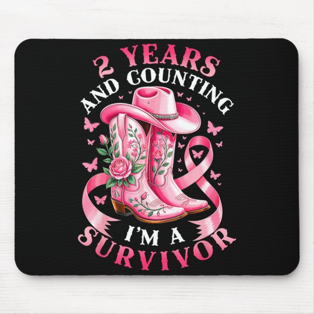 Breast Cancer 2 Years Survivor Nk Ribbon Cowgirl G Musmatta (Framsidan)