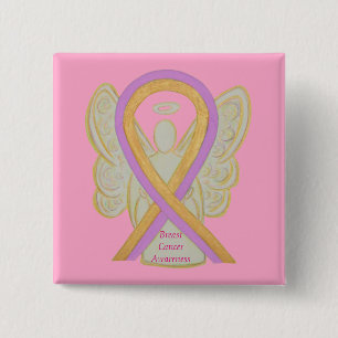 Breast Cancer Angel Shock rosa Awareness Ribbon St Knapp