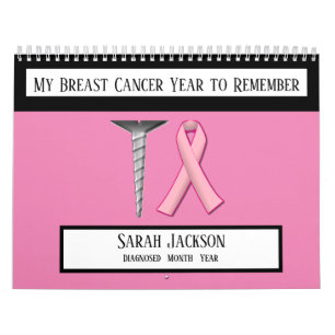 Breast Cancer År för minnen Kalender