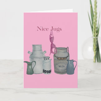 Breast cancer awareness greeting card kort