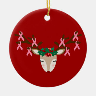 Breast Cancer Awareness jul Ornament