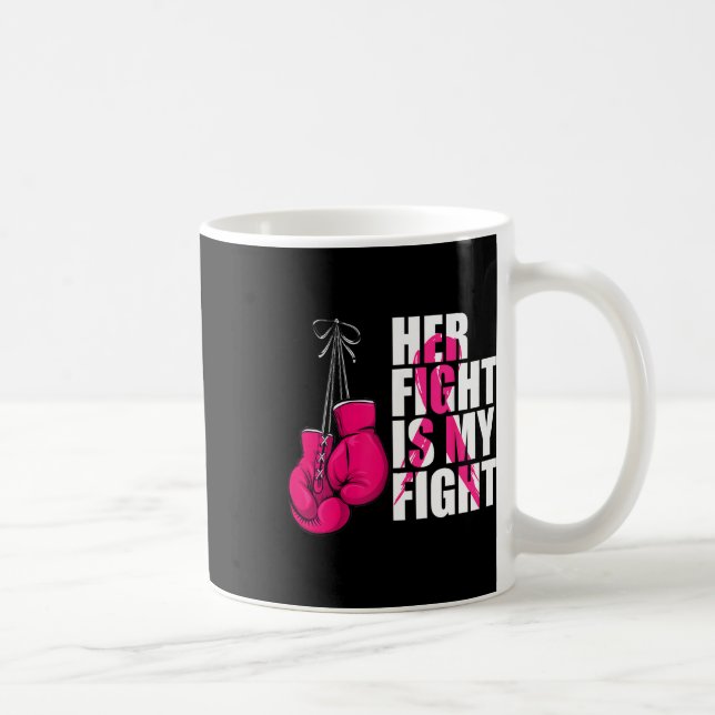 Breast Cancer Awareness Make Support Squad Kaffemugg (Höger)