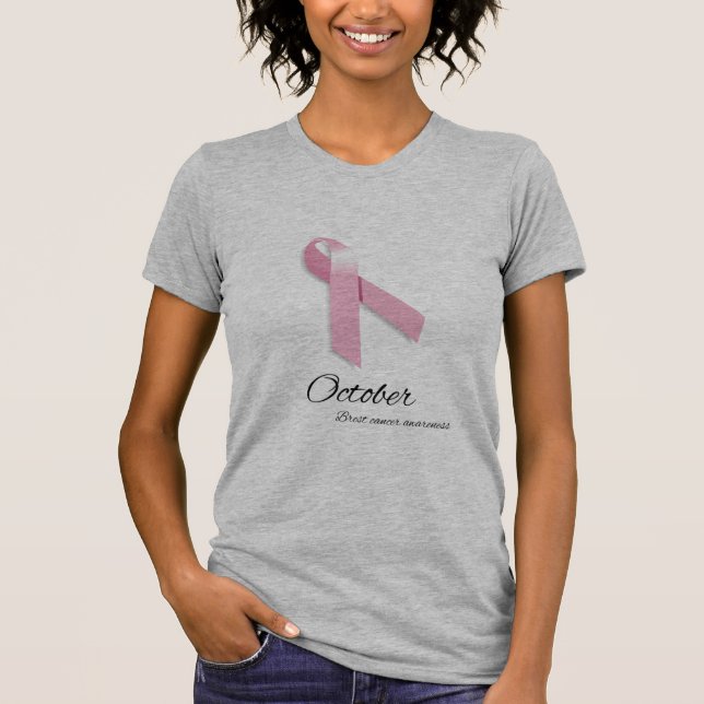 Breast Cancer Awareness-October women's t-shirt (Framsida)