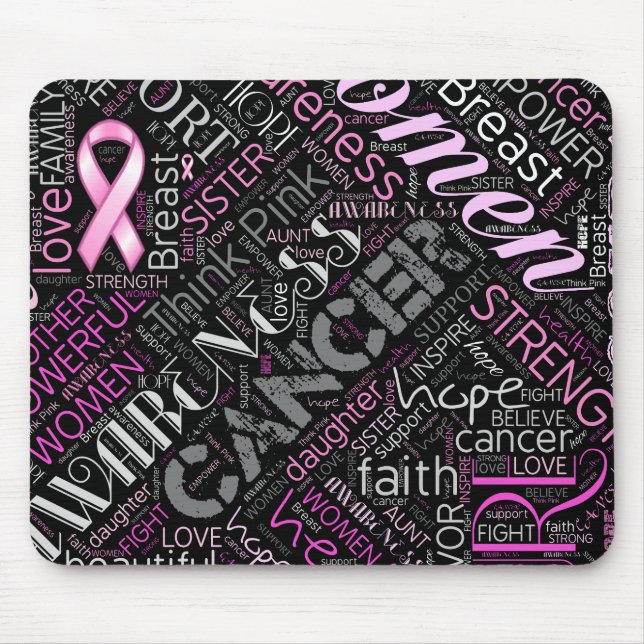 Breast Cancer Awareness Ord Cloud ID261 Musmatta (Framsidan)