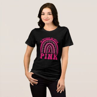 Breast Cancer Awareness Rainbow 2024 T- Shirt T Shirt