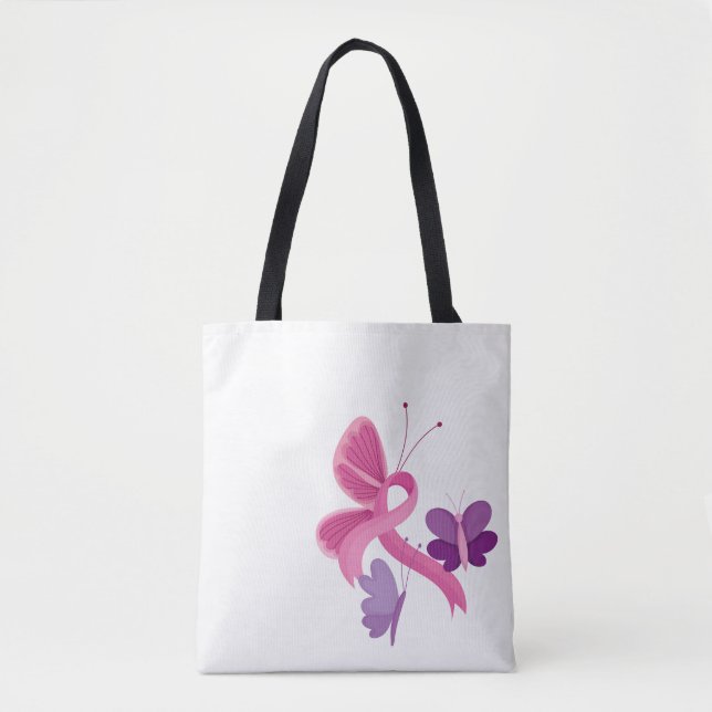 Breast Cancer Awareness Tote Tygkasse (Framsida)