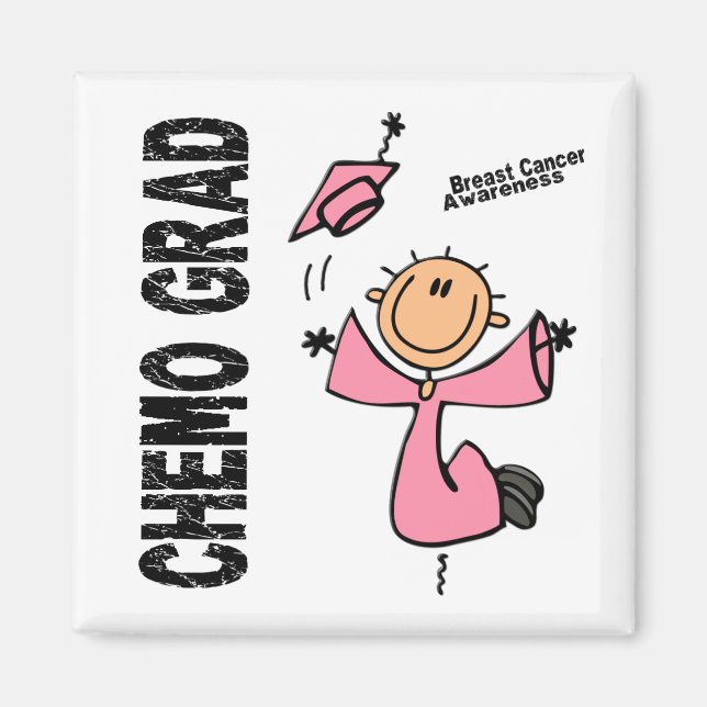 Breast Cancer CHEMO GRAD 1 Magnet (Framsidan)