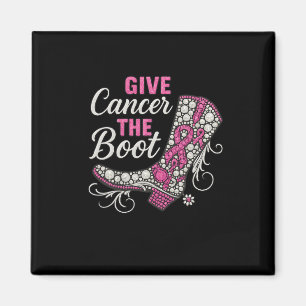 Breast Cancer Cowgirl Texas Southern Ge Cancer B Magnet