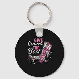 Breast Cancer Cowgirl Texas Southern Ge Cancer B Nyckelring