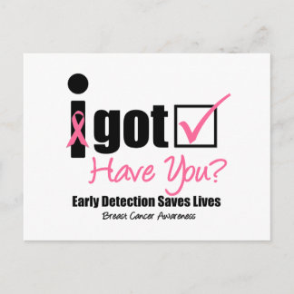 Breast Cancer Get Checked v5 Vykort