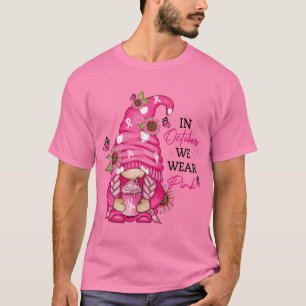 Breast Cancer Gnome T Shirt