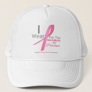 Breast Cancer Hero - partner Truckerkeps