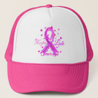 Breast Cancer Hope Kärlek Courage