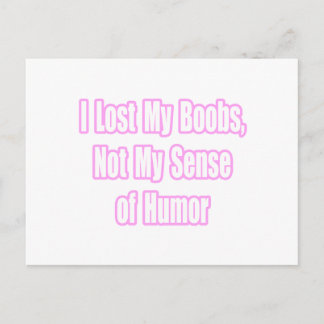 Breast Cancer Humor Vykort