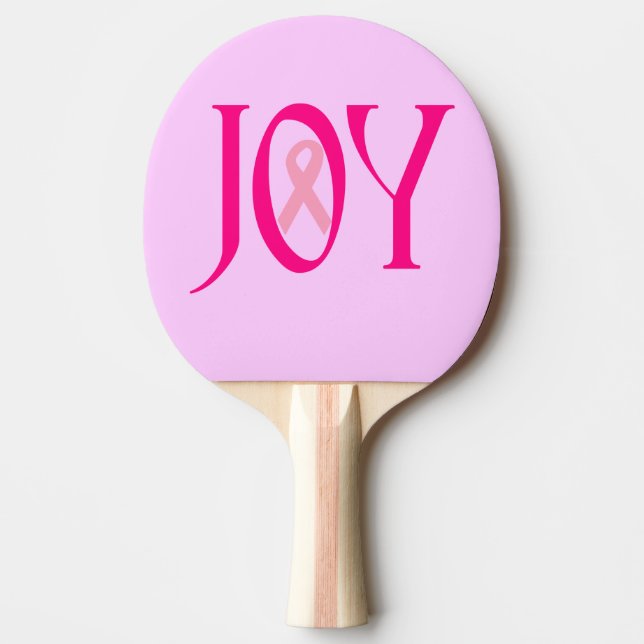 Breast Cancer Joy Pingisracket (Framsidan)